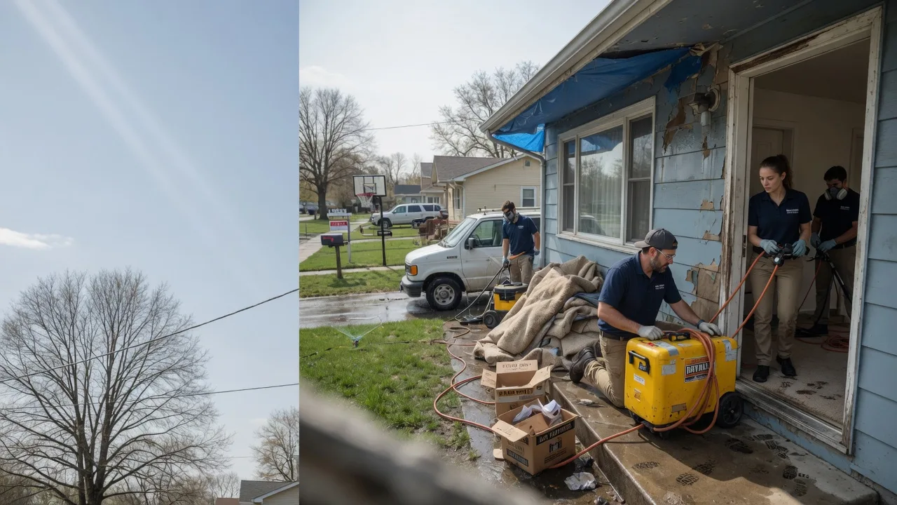 Basement Flood Cleanup in Brewster, KS near me